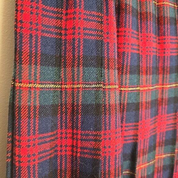 PENDLETON Vintage Authentic Mac Lennan Tartan Plaid Wool Skirt Size 10 Midi Maxi - Picture 3 of 7